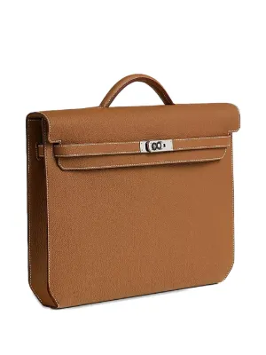 Hermès Pre-Owned ケリー デペッシュ 36 ブリーフケース | ブラウン