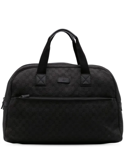 Gucci Pre-Owned 2016-2025 GG Denim travel bag
