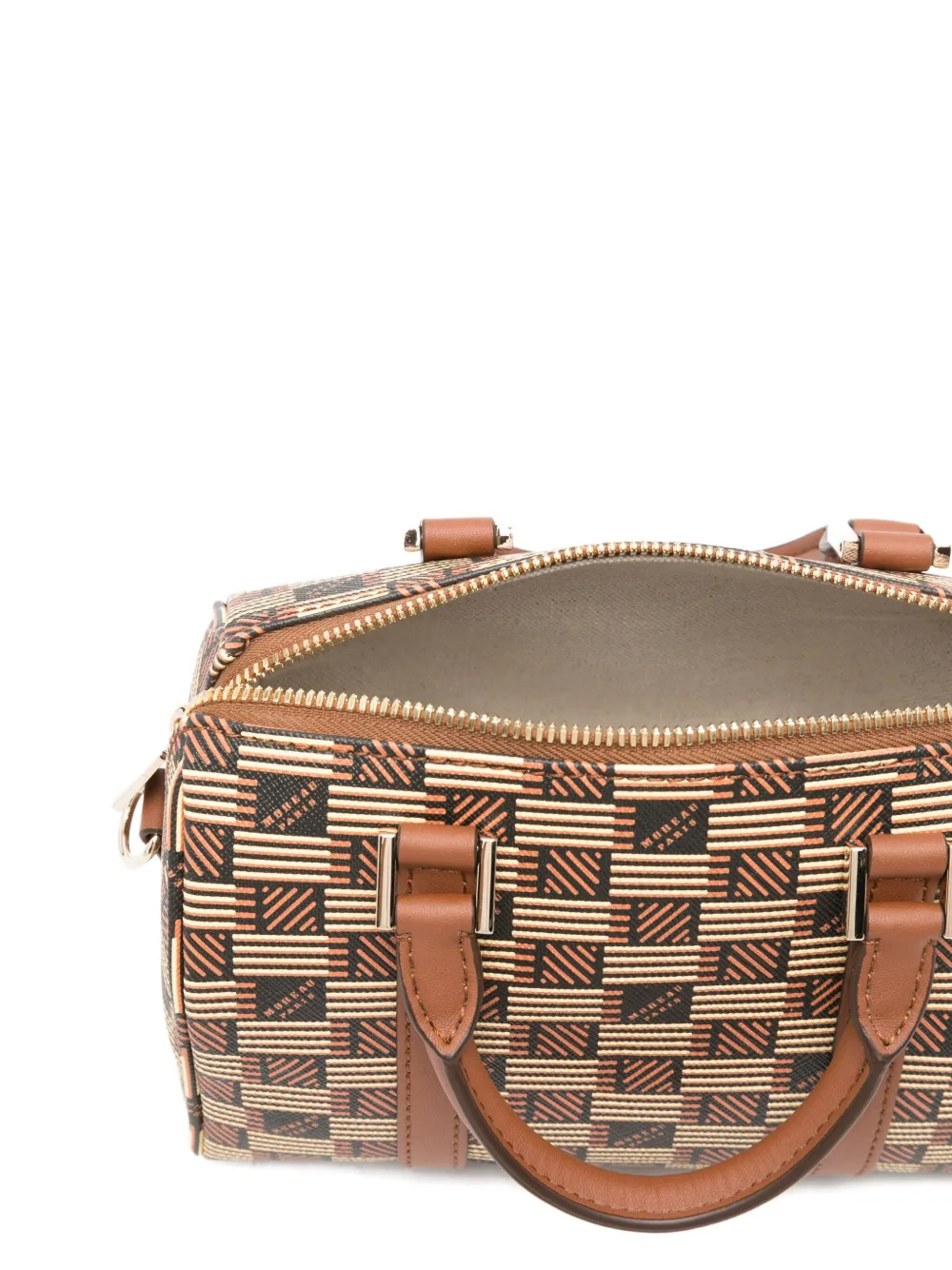 Moreau Patterned Tote Bag In Brown