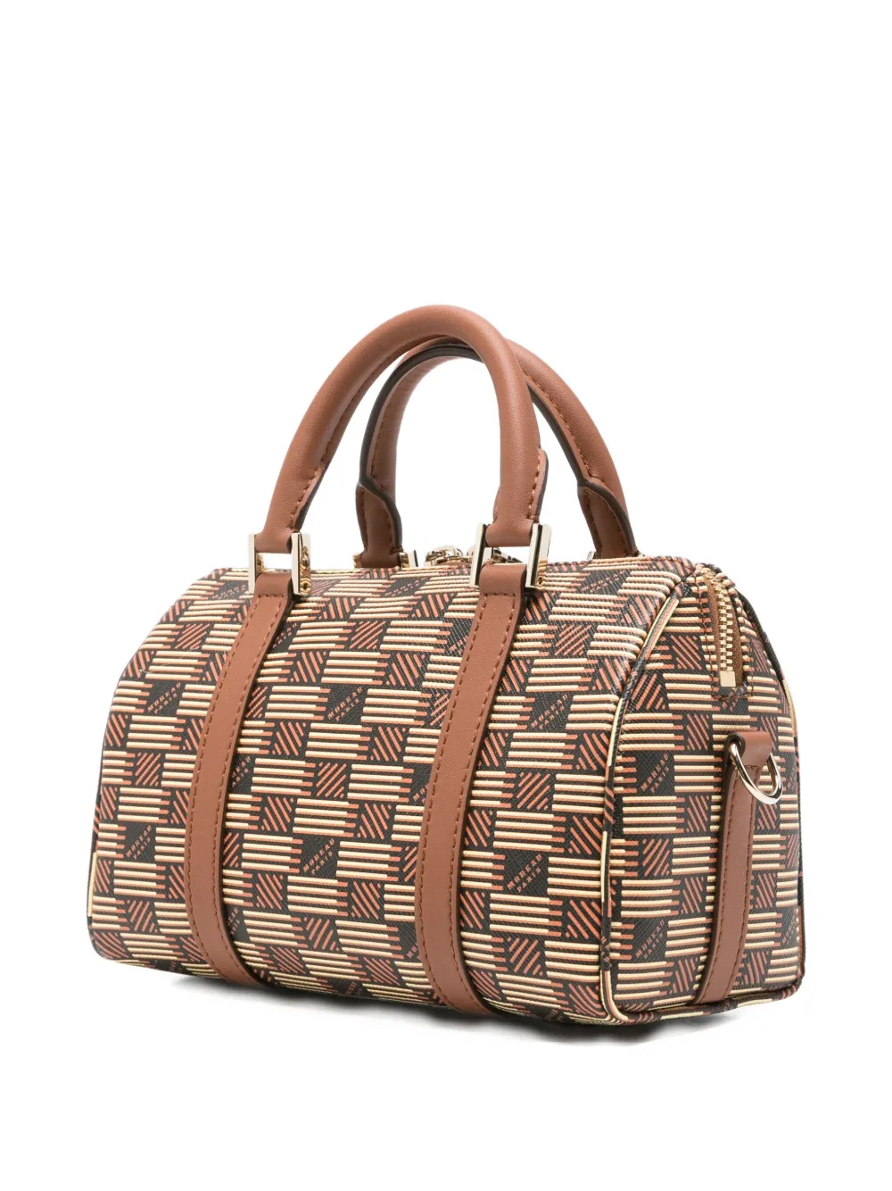 Moreau Patterned Tote Bag In Brown