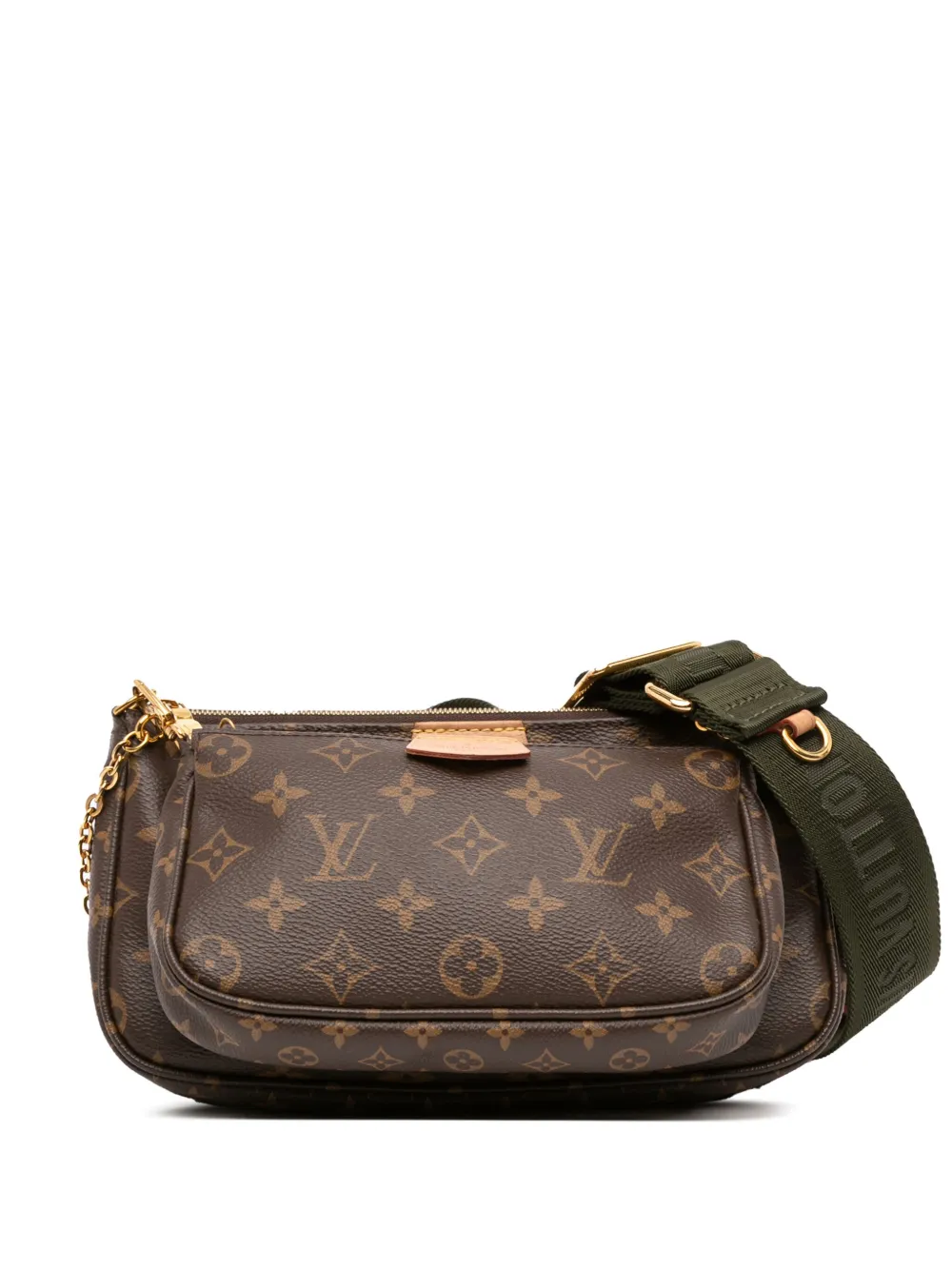 Louis Vuitton Pre-Owned 2020 モノグラム マルチ ポシェット アクセソワール サッチェルバッグ - ブラウン Louis Vuitton Pre-Owned 2020 モノグラム マルチ ポシェット アクセソワール サッチェルバッグ - ブラウン