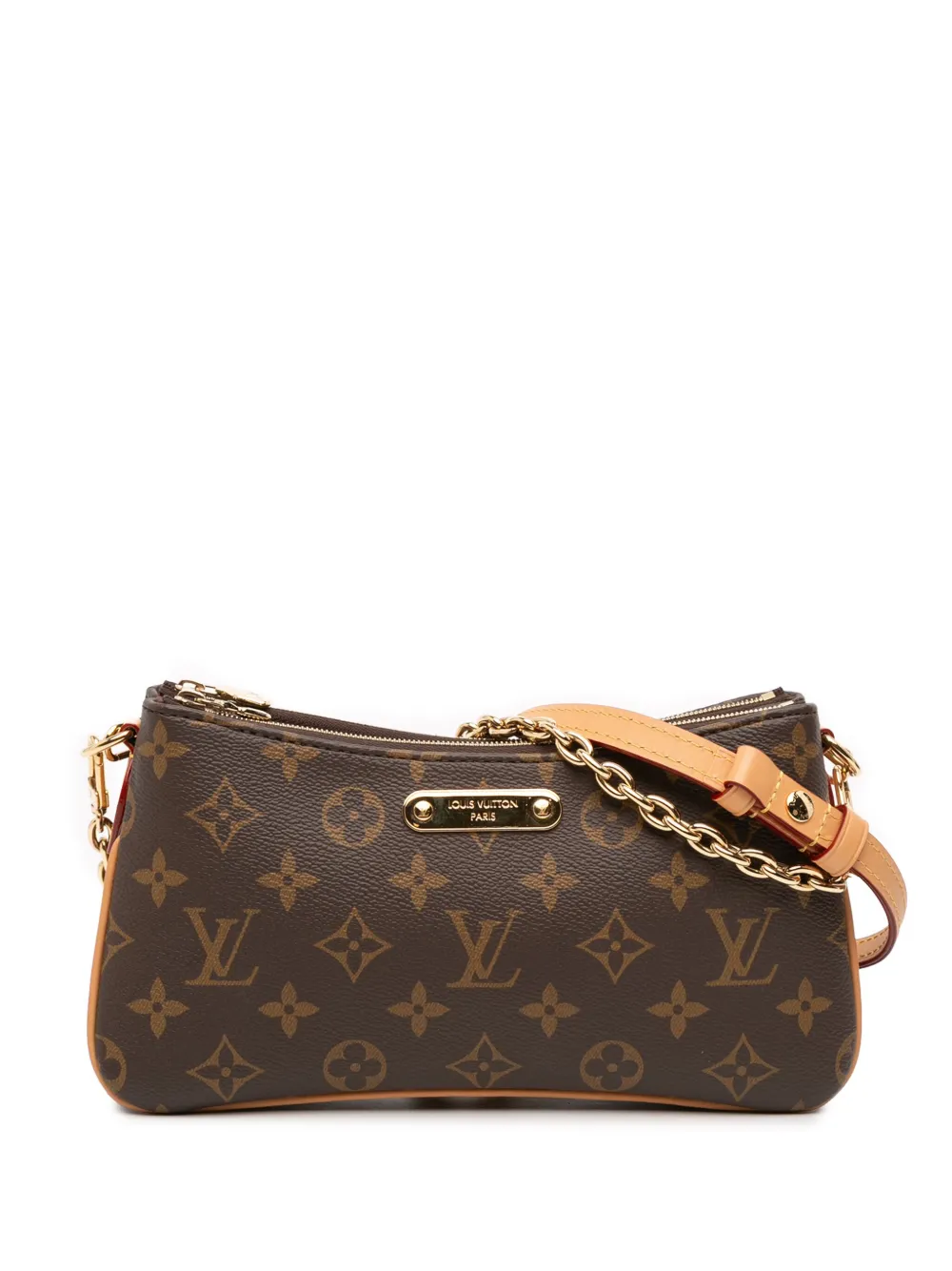 Сумка Louis Vuitton, бывшая в употреблении в 2021-2025 годах, с монограммой Pochette Liv