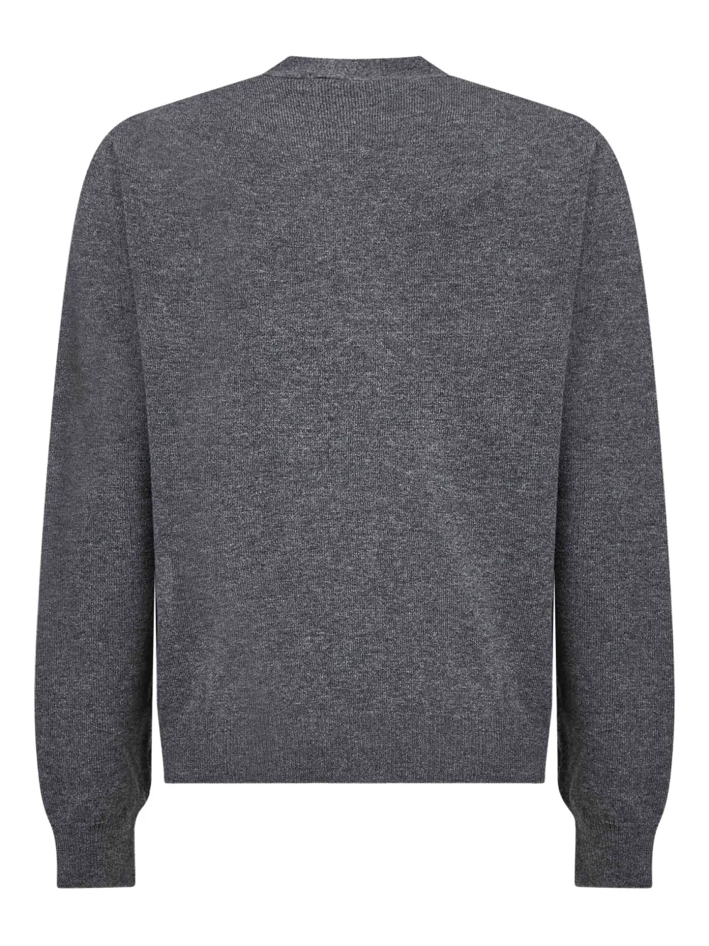 Comme Des Garçons Play Vest met logo en knopen Grijs