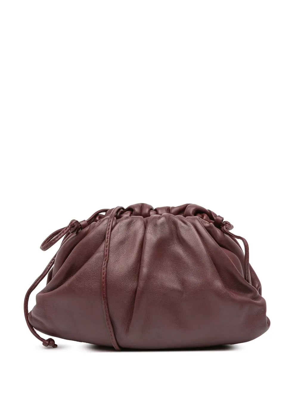Bottega Veneta Pre-Owned 2012-2025 Lambskin The Mini Pouch crossbody bag | Red | Image 1