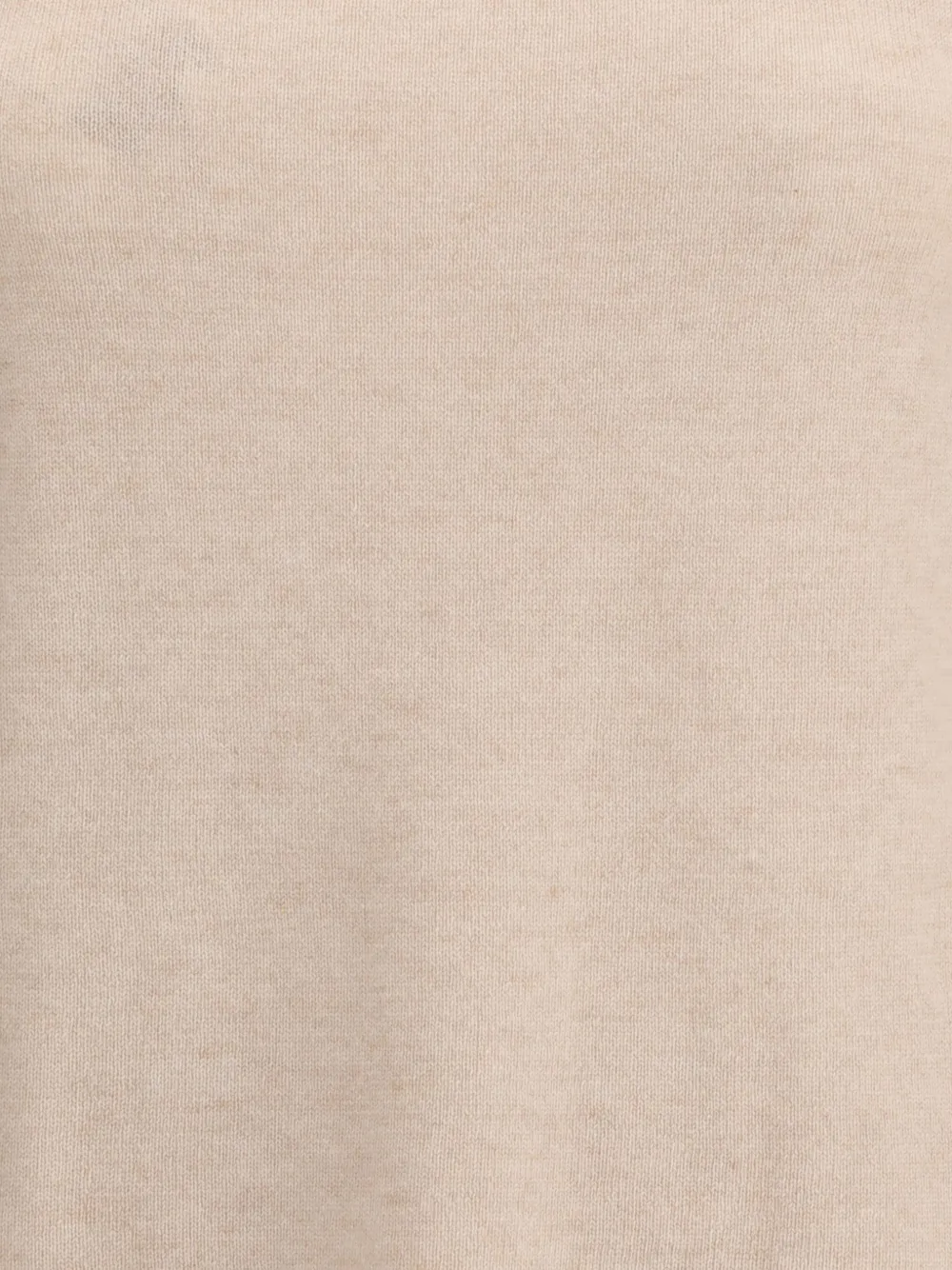 Max Mara Educata Ribbed Turtleneck Sweater In Neutral