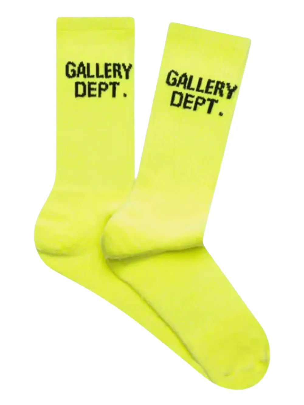 GALLERY DEPT. calcetines con logo | amarillo | Image 1