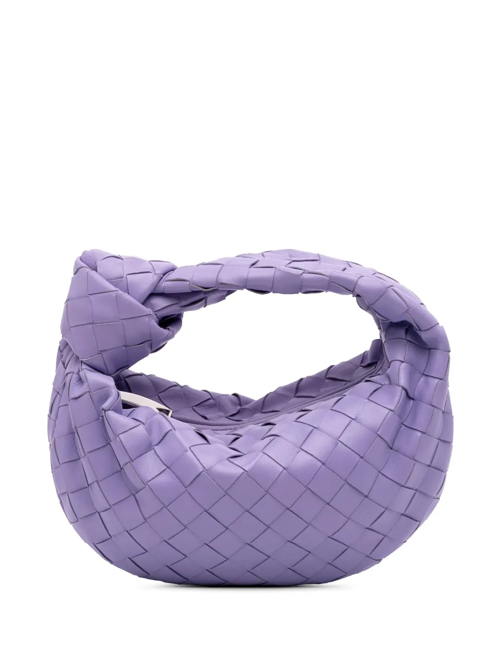 Bottega Veneta Pre-Owned 2012-2025 Mini Nappa Intrecciato Jodie hobo bag - Viola