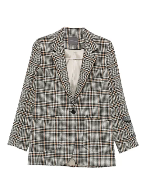 Lorena Antoniazzi check-print blazer