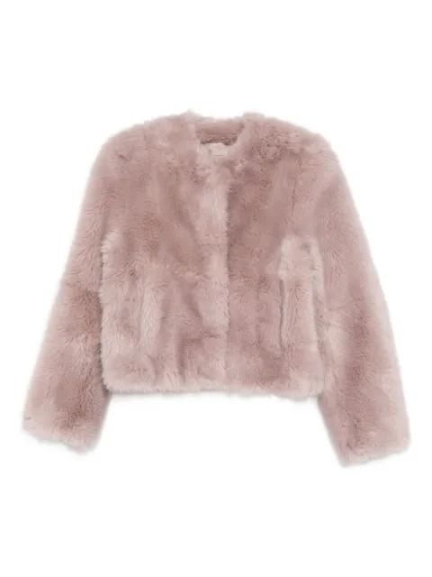 STAND STUDIO Halle faux fur jacket