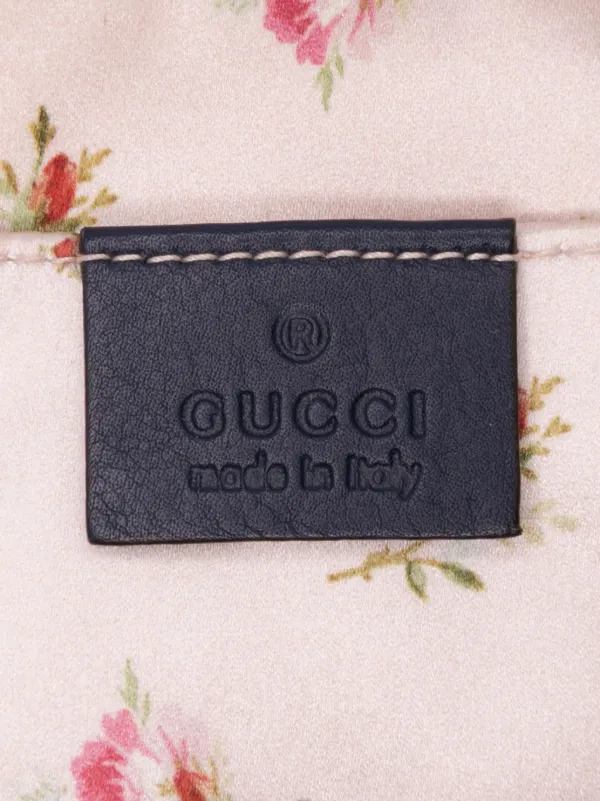 Gucci Pre-Owned 2016-2025 Small GG Marmont Embroidered Matelasse