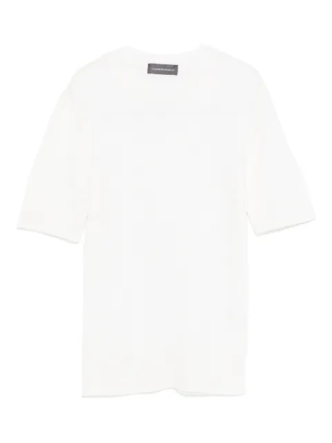 Lorena Antoniazzi playera de tejido fino