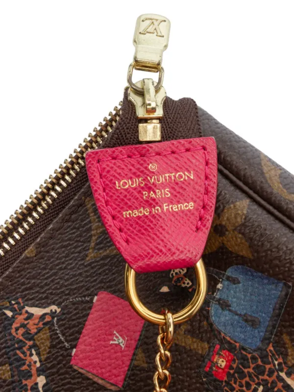 Louis Vuitton Pre-Owned 2017 Monogram Giraffe Christmas Mini
