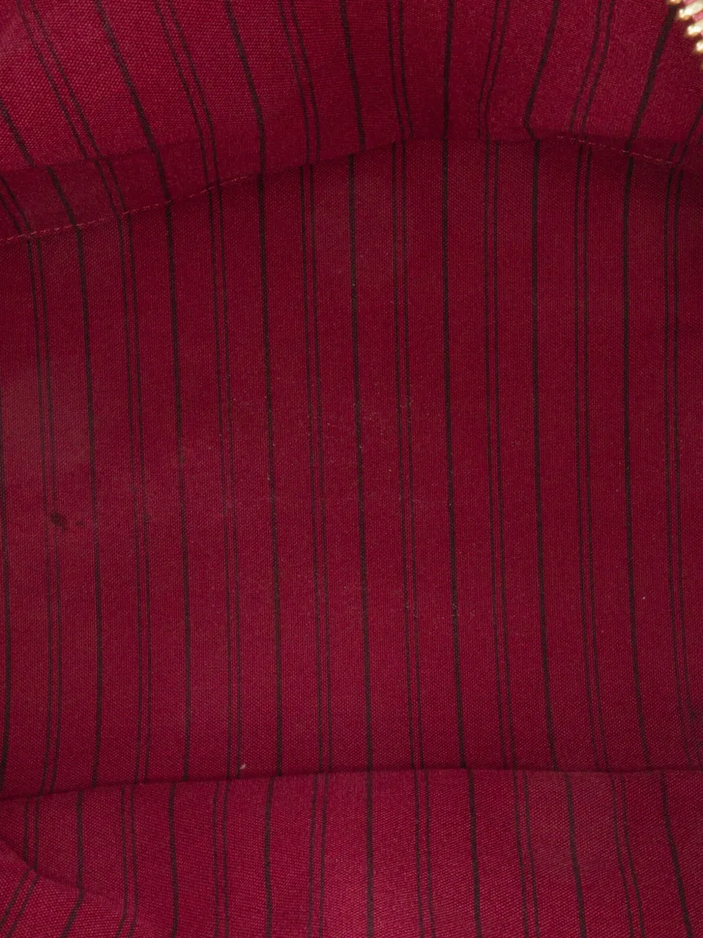 Pre-owned Louis Vuitton 2012 Monogram Empreinte Lumineuse Pm Satchel In Red