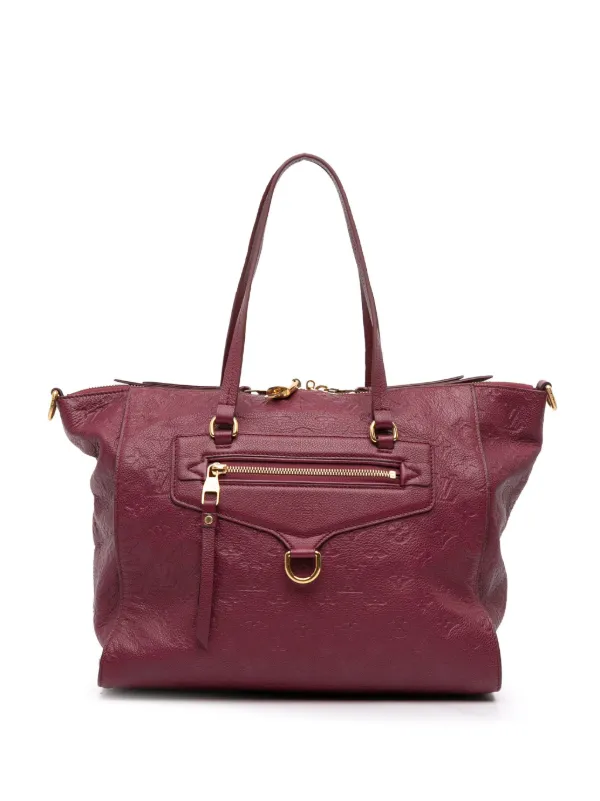 Louis Vuitton Pre-Owned 2012 Monogram Empreinte Lumineuse PM Satchel Red  FARFETCH IN