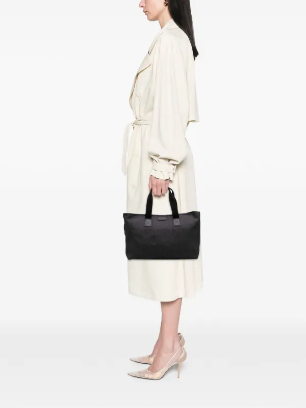 Gucci Pre-Owned 2016-2025 グッチシマトリム デニムハンドバッグ