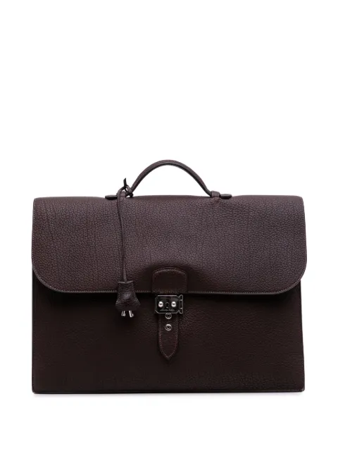 Hermès Pre-Owned 2007 Togo Sac a Depeches 41 business bag