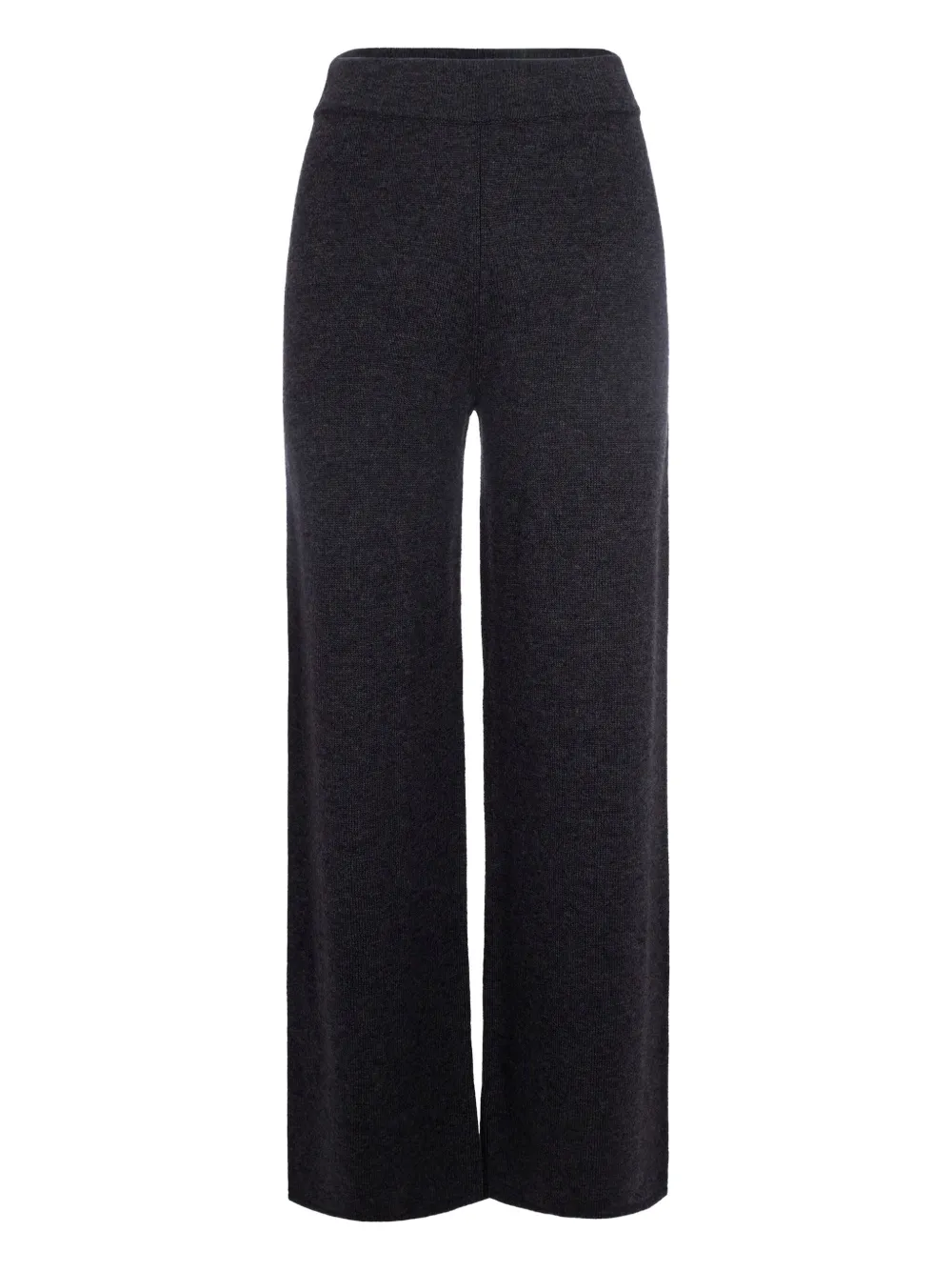 Max Mara Elasticated-waistband Trousers In Gray