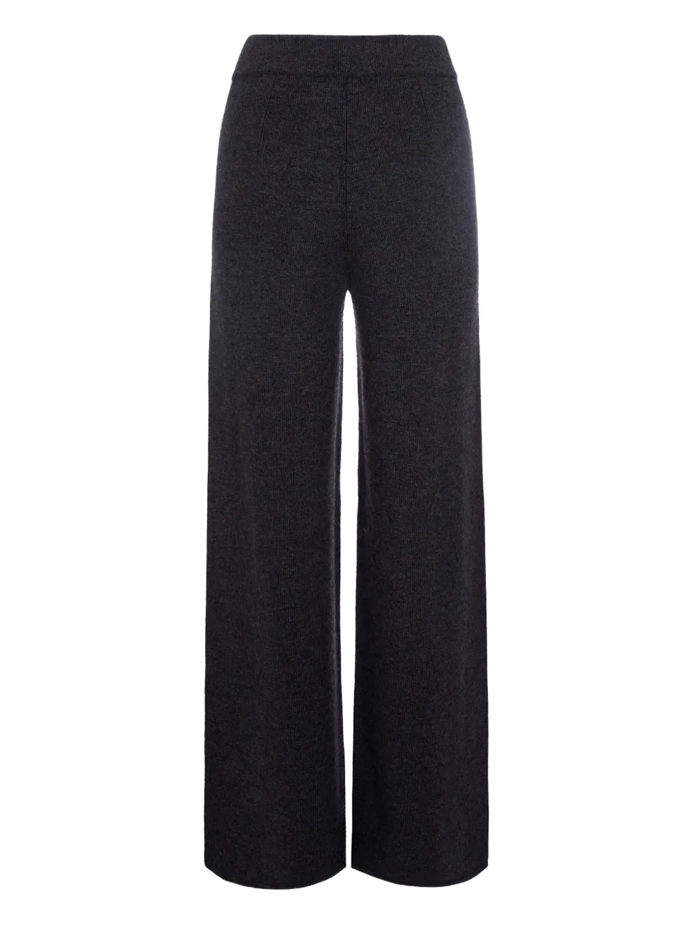 Max Mara Elasticated-waistband Trousers In Gray