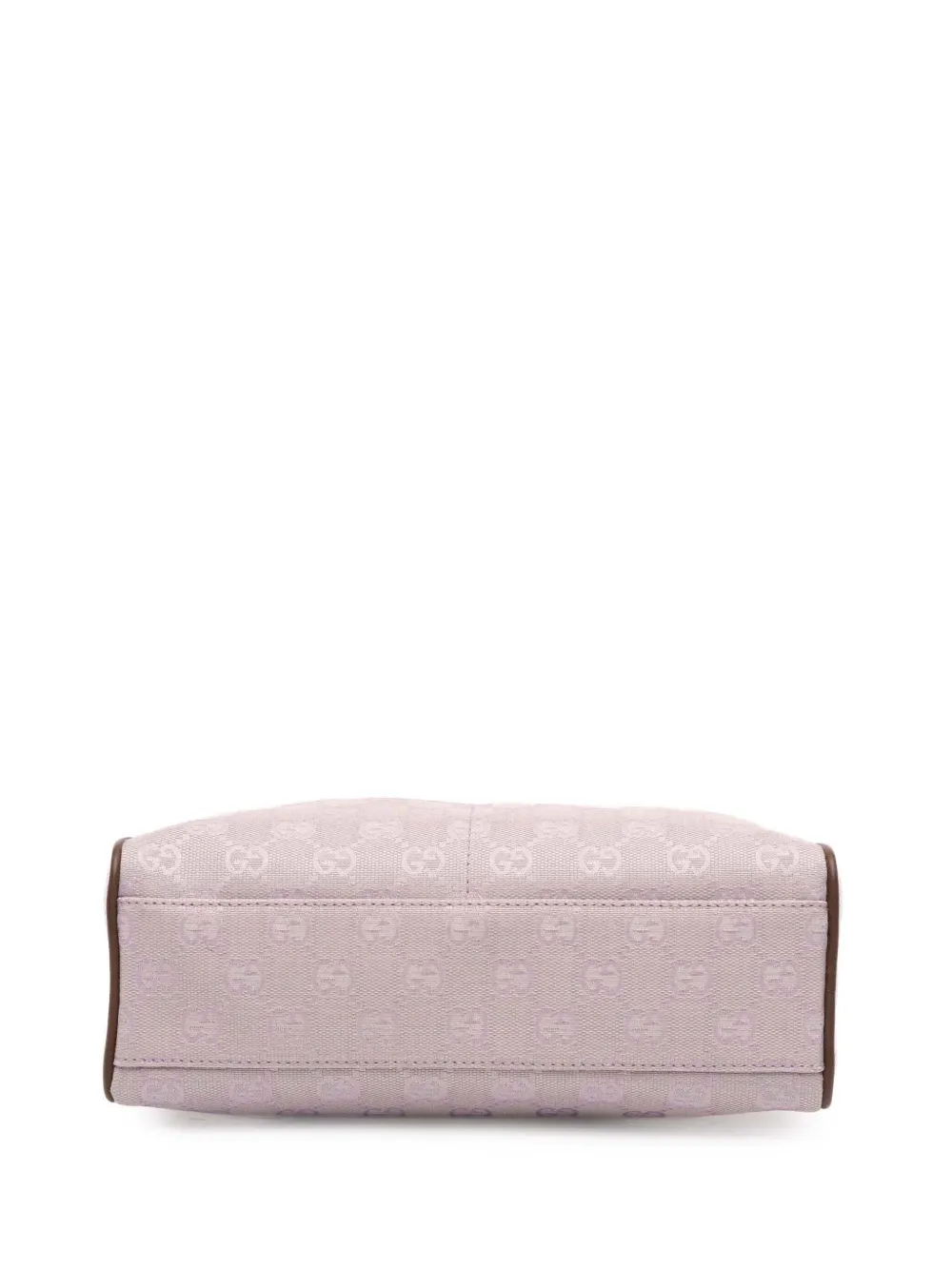 Pre-owned Gucci 2000-2015 Gg Canvas Shoulder Bag In Purple