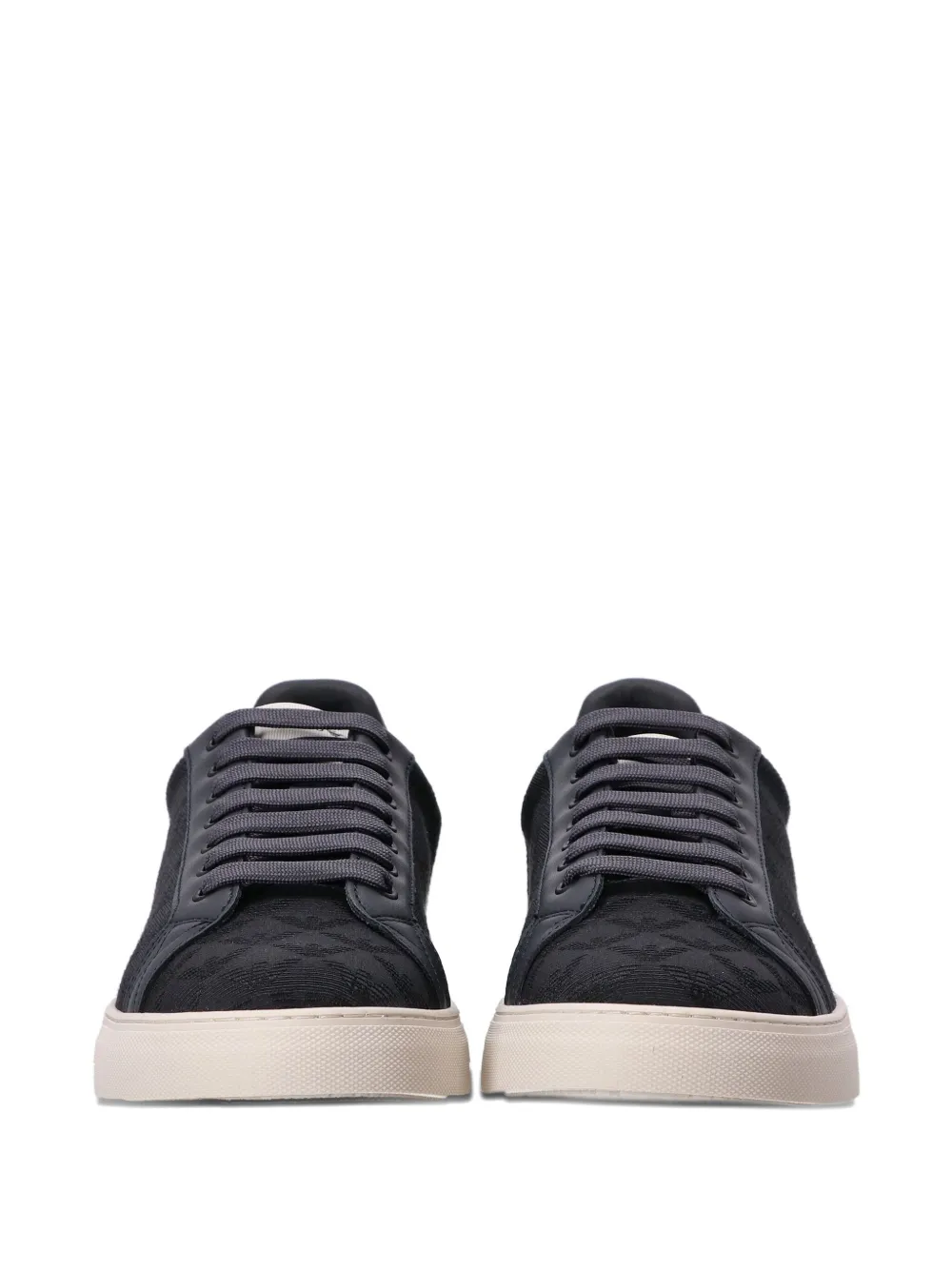 Emporio Armani Sneakers met logopatroon Blauw