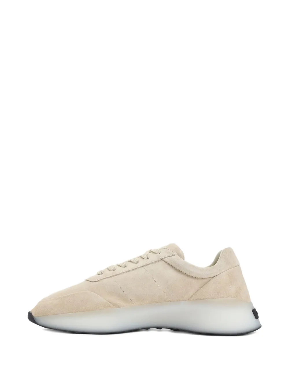 Fear Of God suede lace-up sneakers Beige