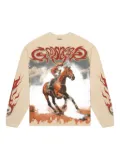GODSPEED thoroughbred long-sleeve T-shirt - Neutrals