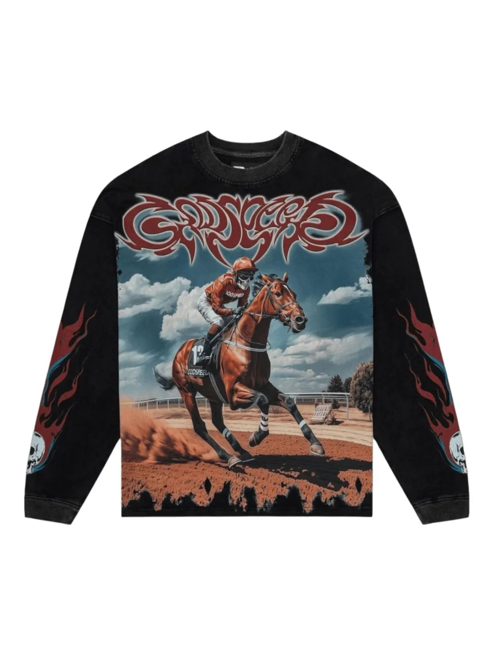 GODSPEED playera manga larga | negro | Image 1