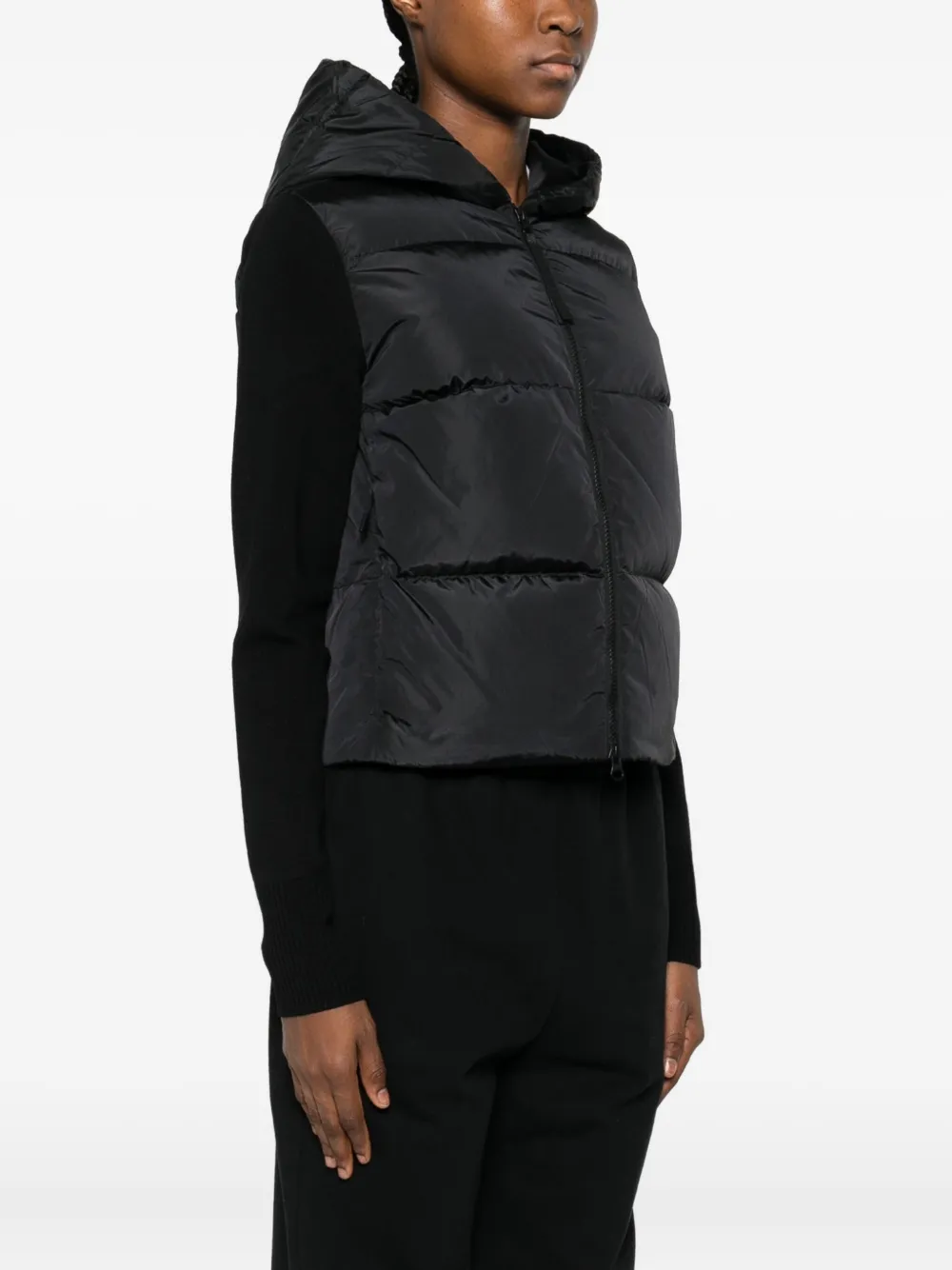 Canada Goose Jack met capuchon en rits Zwart