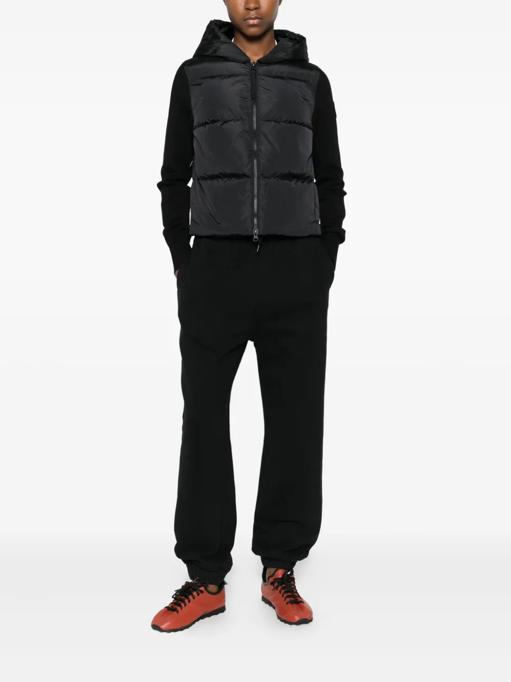 Canada Goose Jack met capuchon en rits Zwart