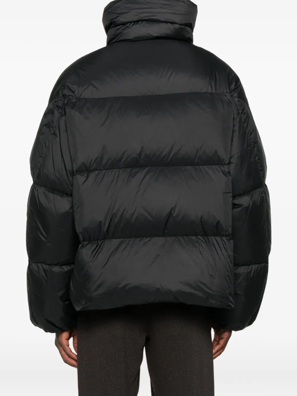 Studio Nicholson Gewatteerd jack met rits Zwart