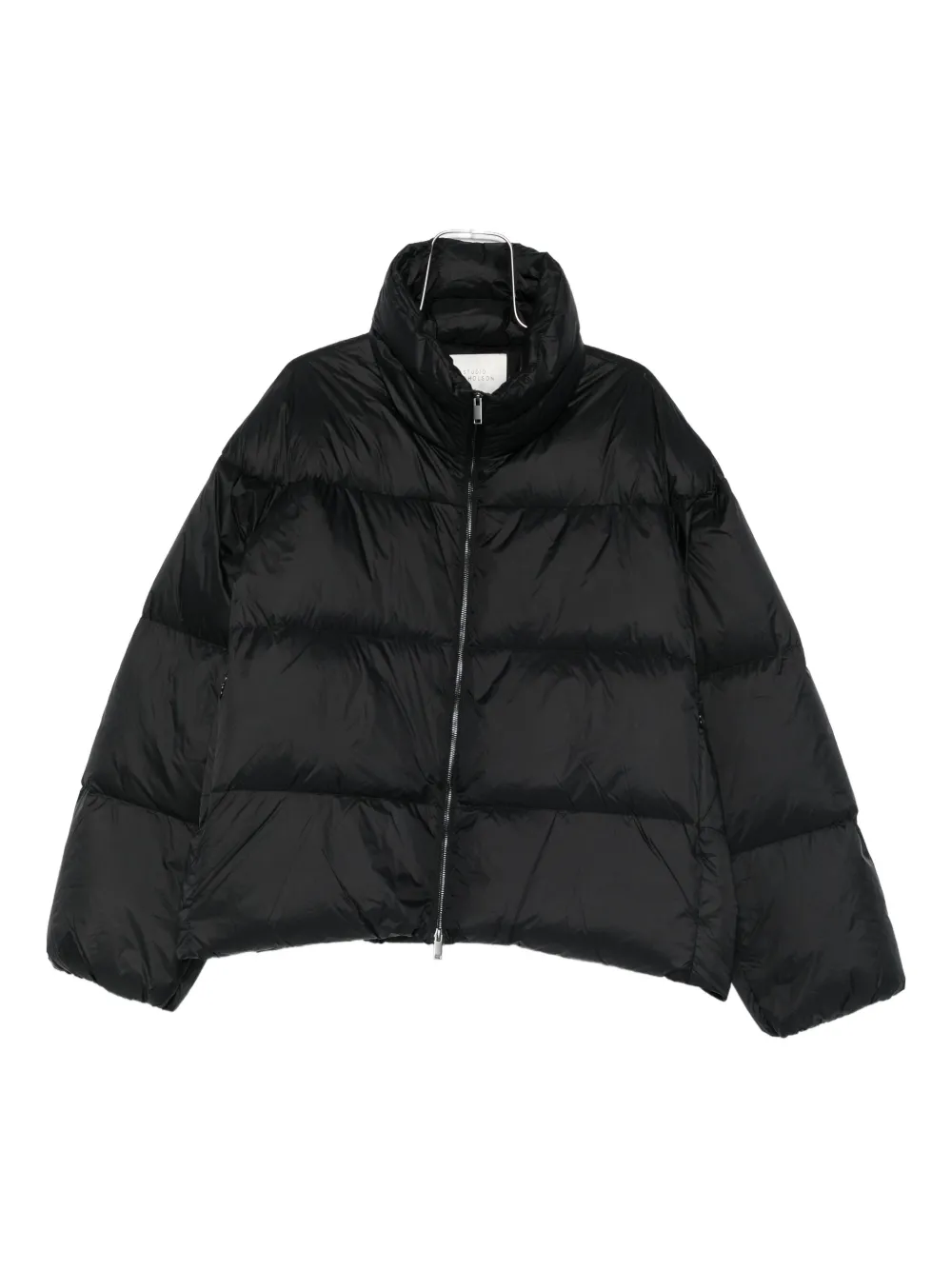 Studio Nicholson zip-up padded jacket | Black | Image 1
