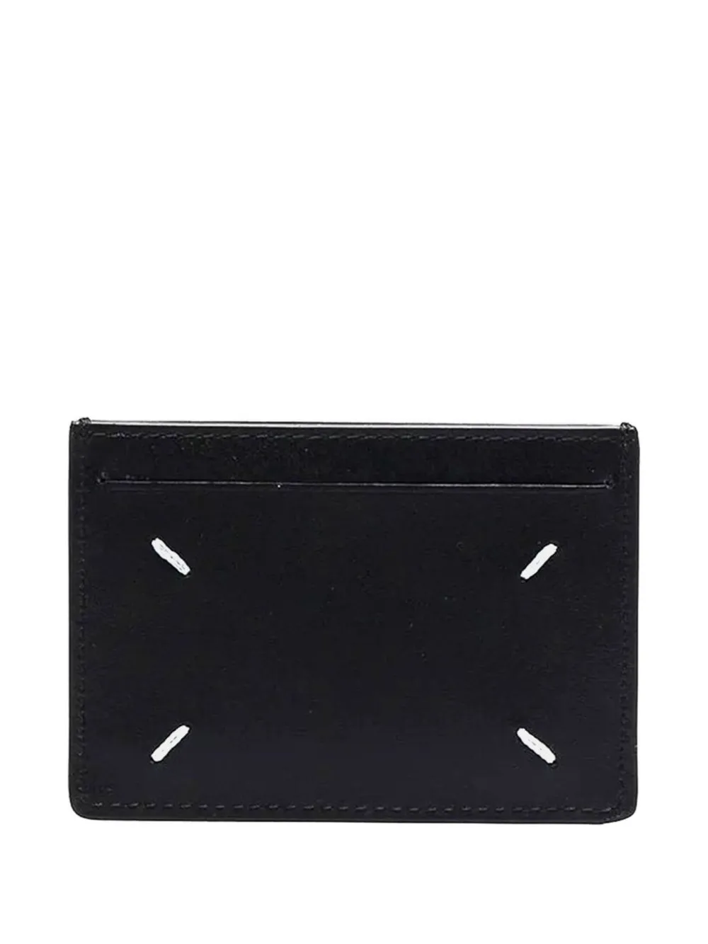 Maison Margiela stitch detail wallet - Nero