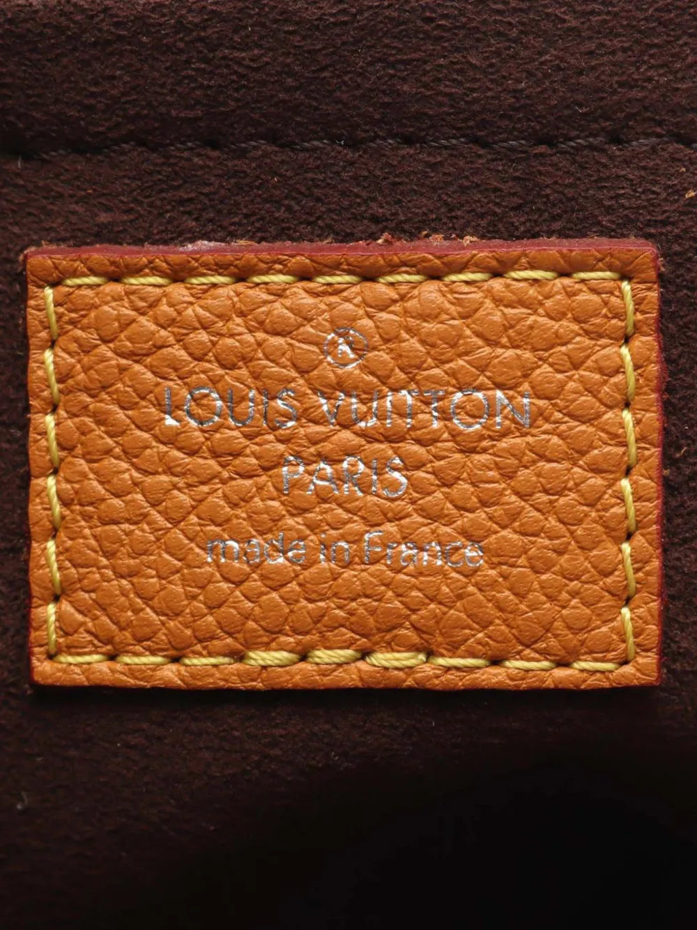 Pre-owned Louis Vuitton 2021-2025 Epi Marelle Satchel In Orange