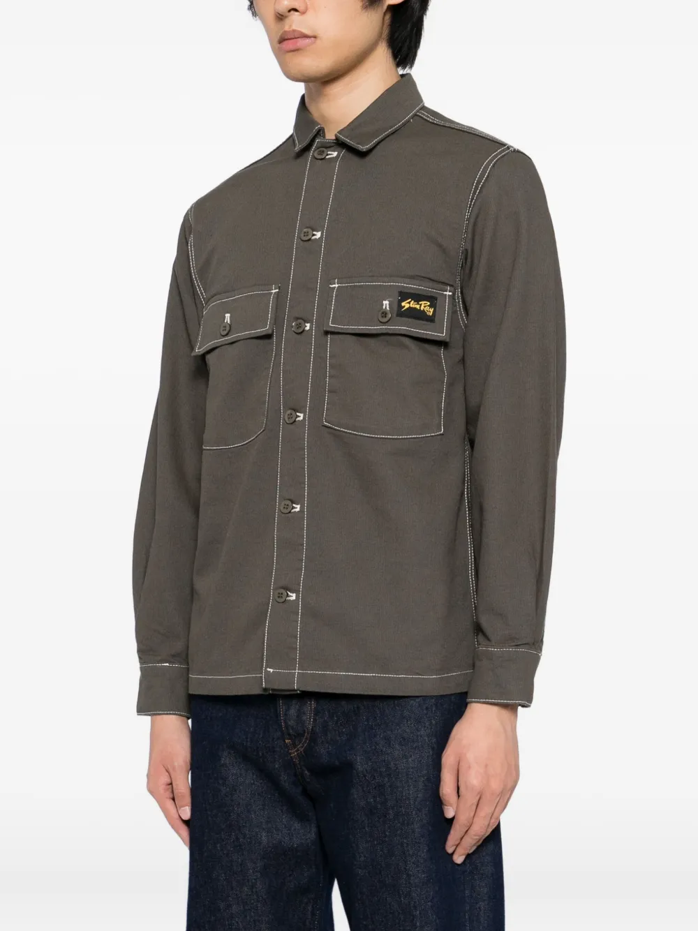 stan ray CPO shirtjack Grijs