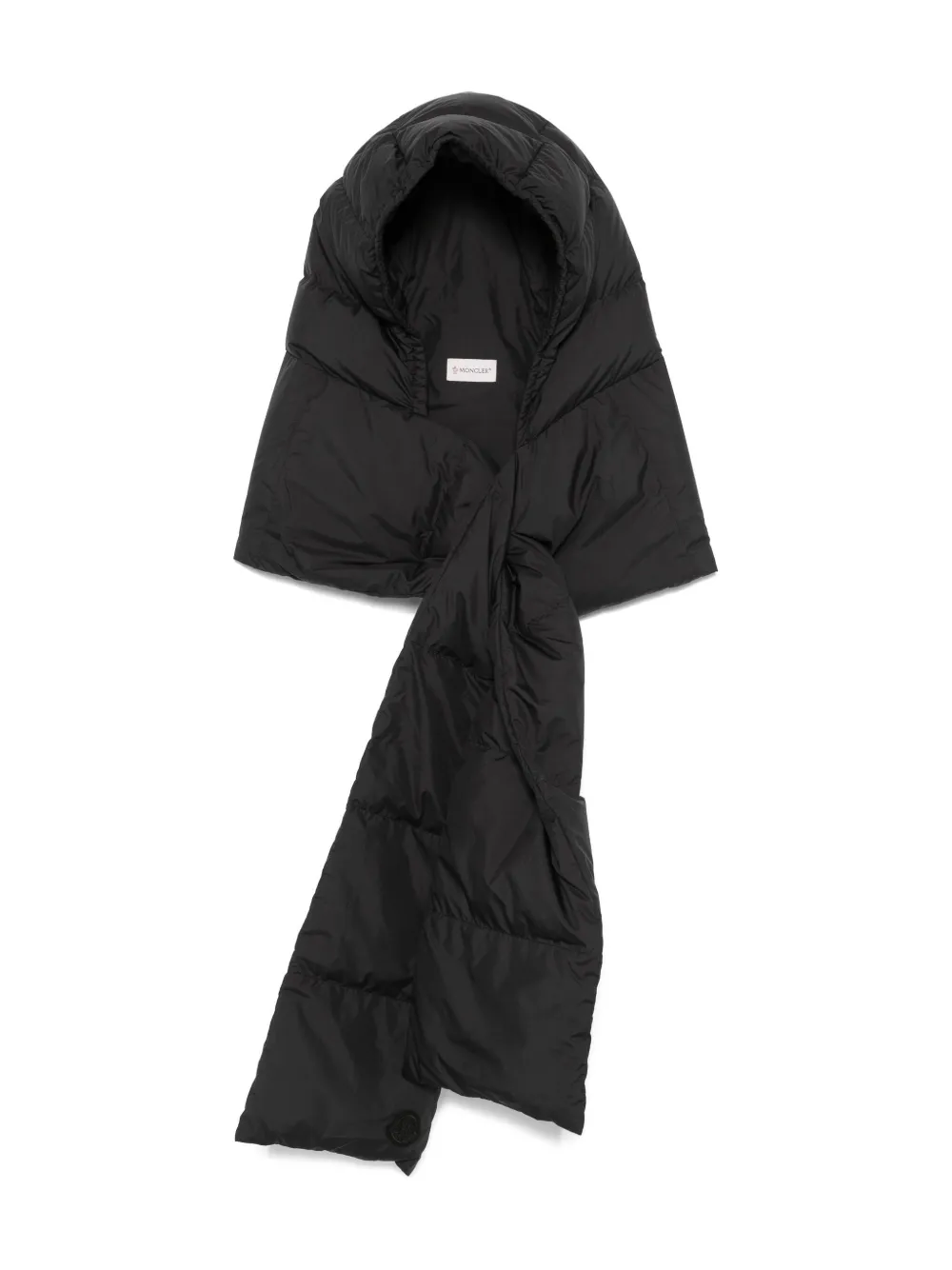 Moncler mascada con capucha | negro | Image 1