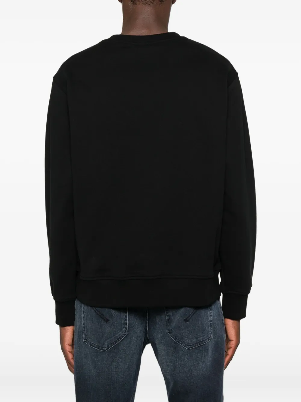 Moose Knuckles Sweater met ronde hals Zwart