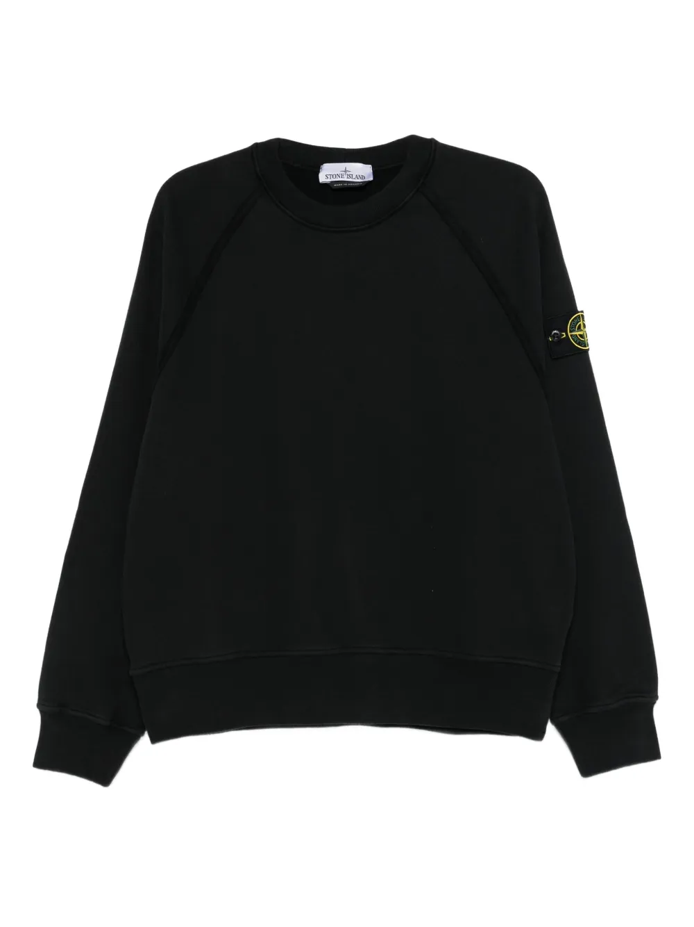 Stone Island Compass-motif sweatshirt | Black | Image 1