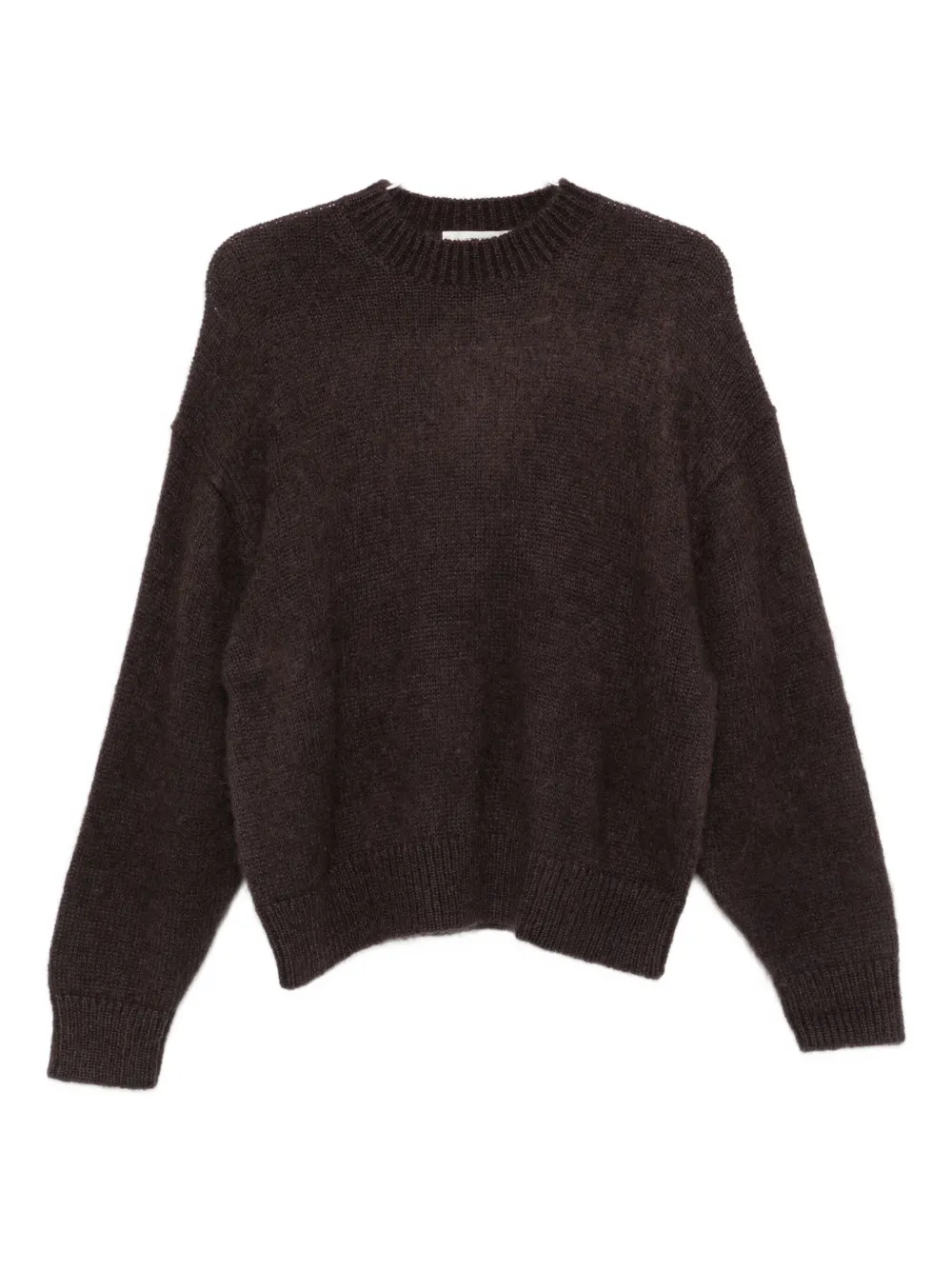 Studio Nicholson jersey con cuello redondo | marrón | Image 1