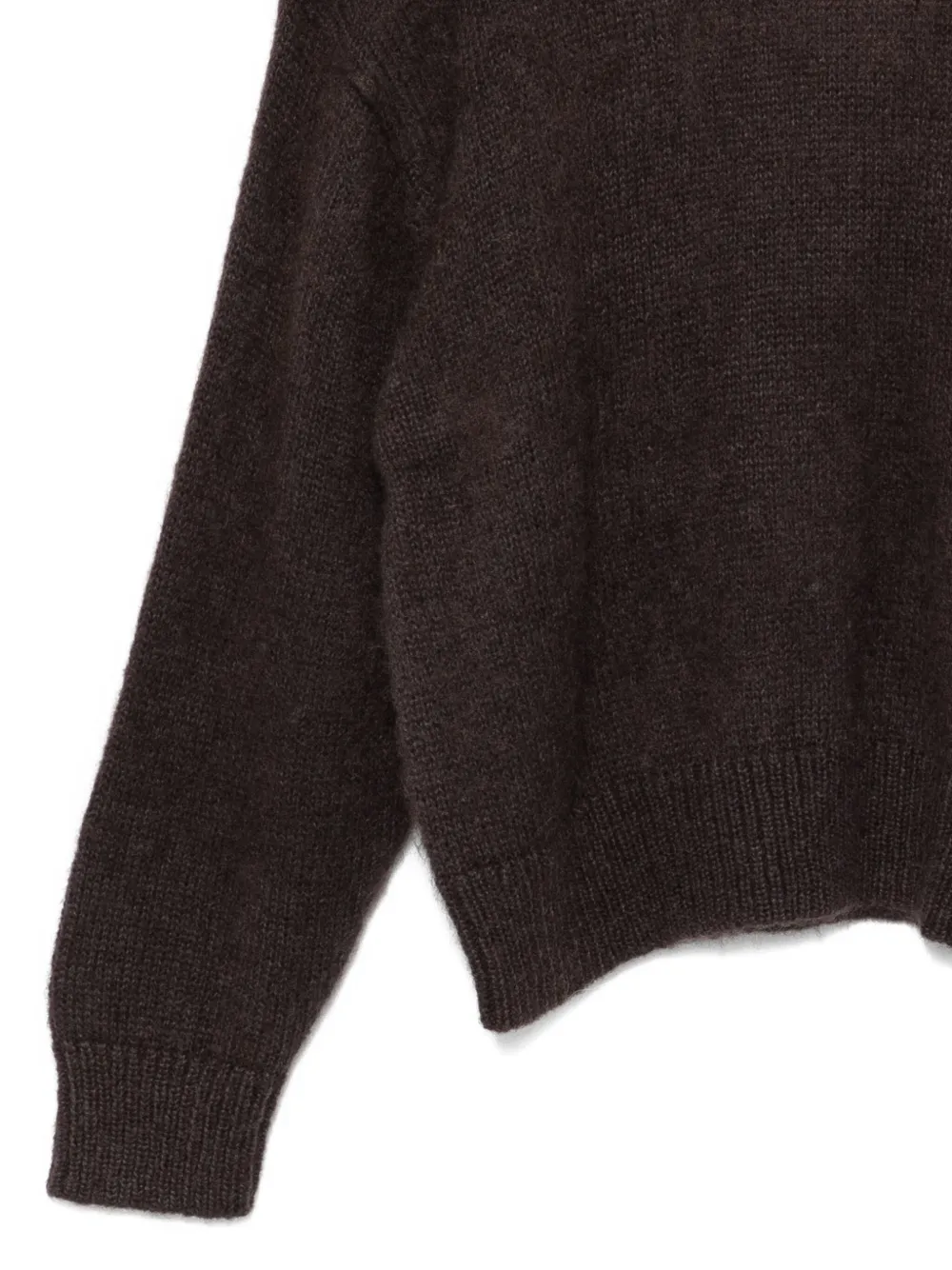Studio Nicholson Crew Neck Sweater In Brown