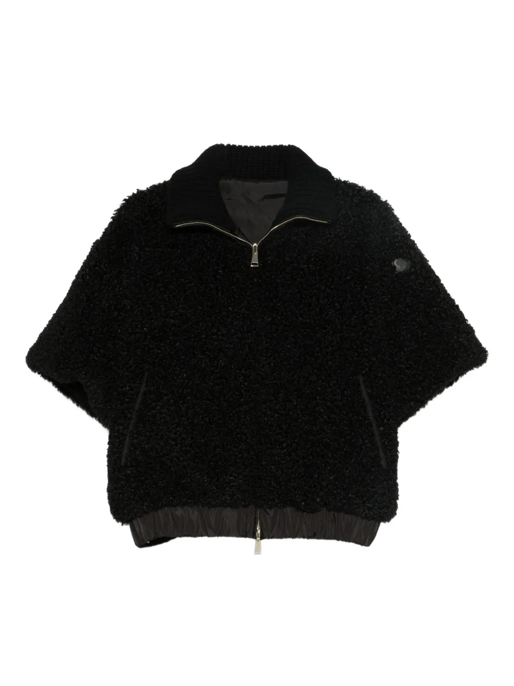 Moncler chamarra con cuello de tortuga | negro | Image 1