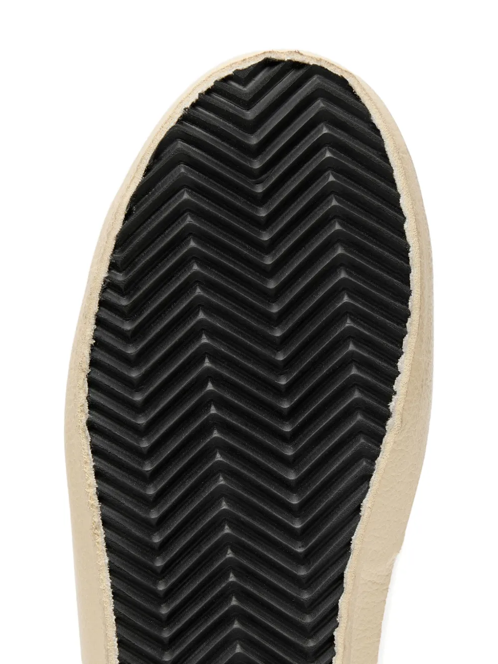 Golden Goose Leren sneakers met glitters en ster Wit