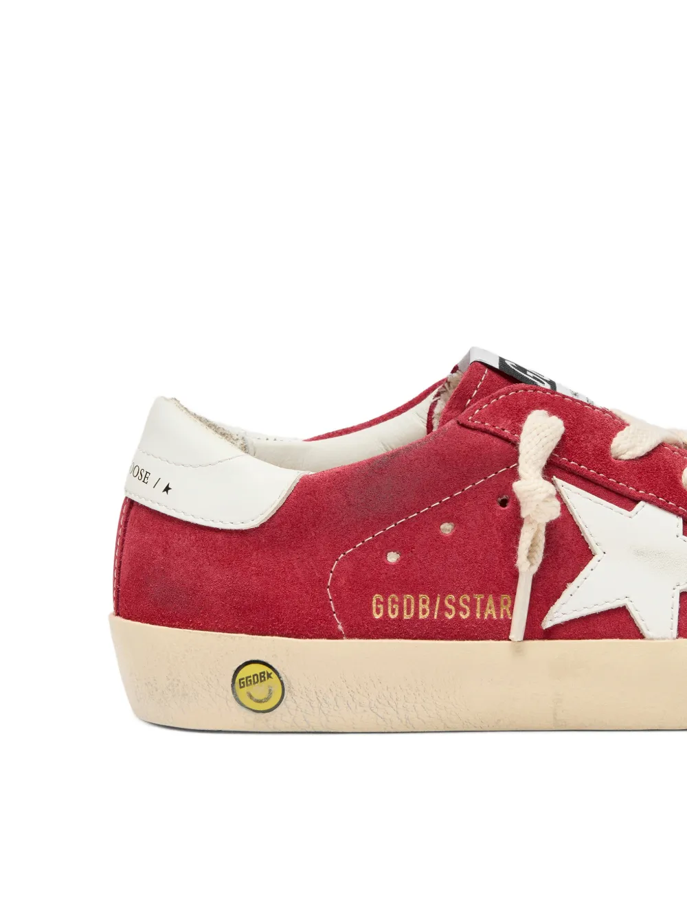 Golden Goose Kids Super-Star low-top sneakers Rood