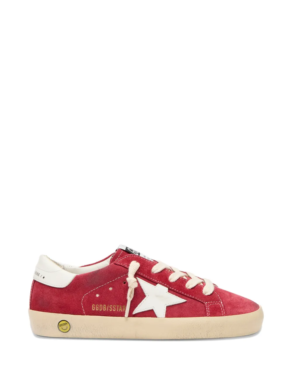 Golden Goose Kids Super-Star low-top sneakers Rood