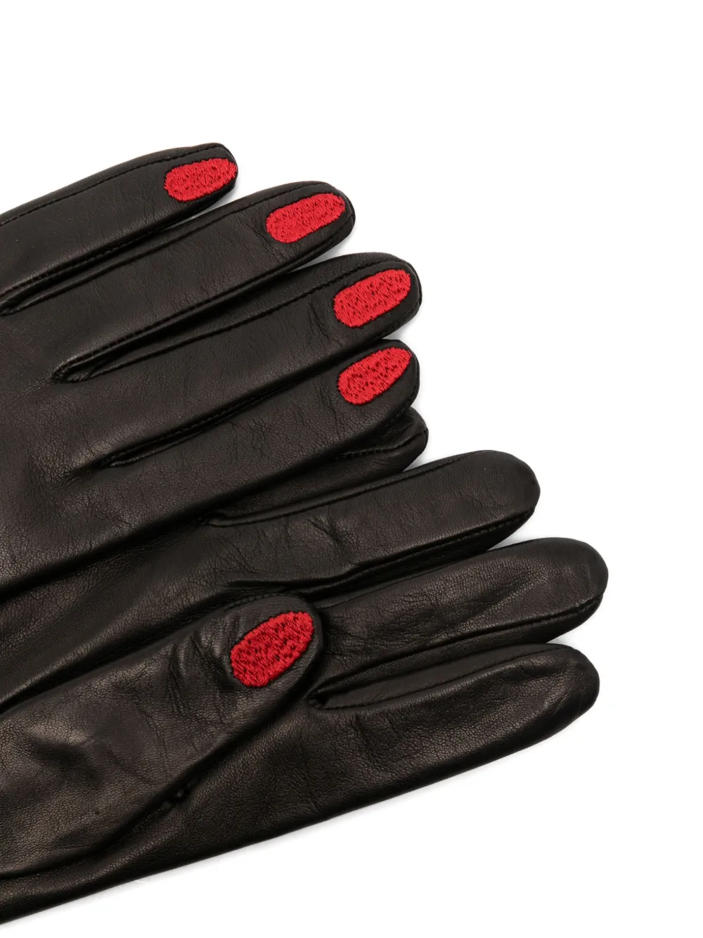 Vivetta Handschoenen met borduurwerk 9000 BLACK