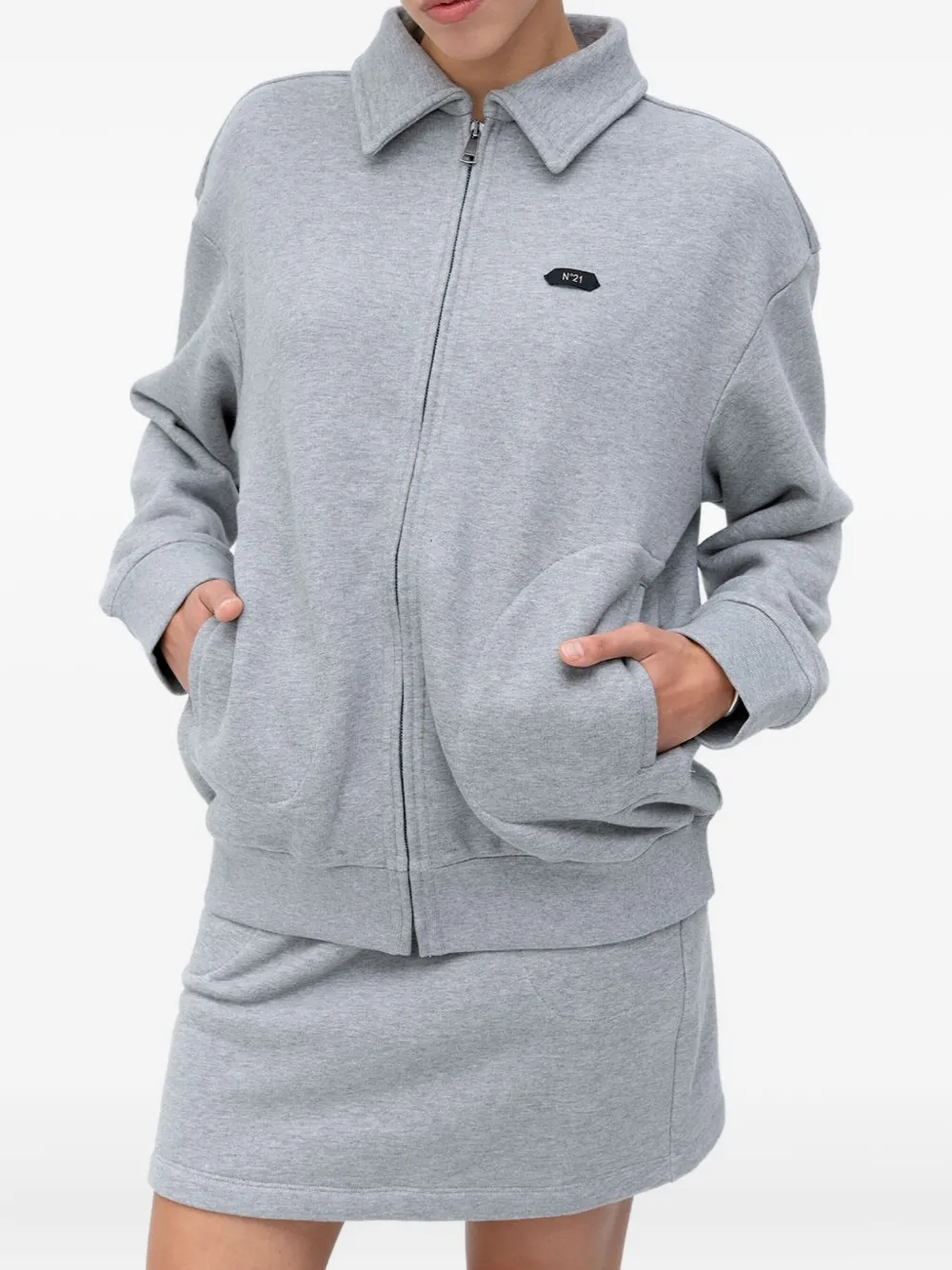 Nº21 sudadera con cierre | gris | Image 1