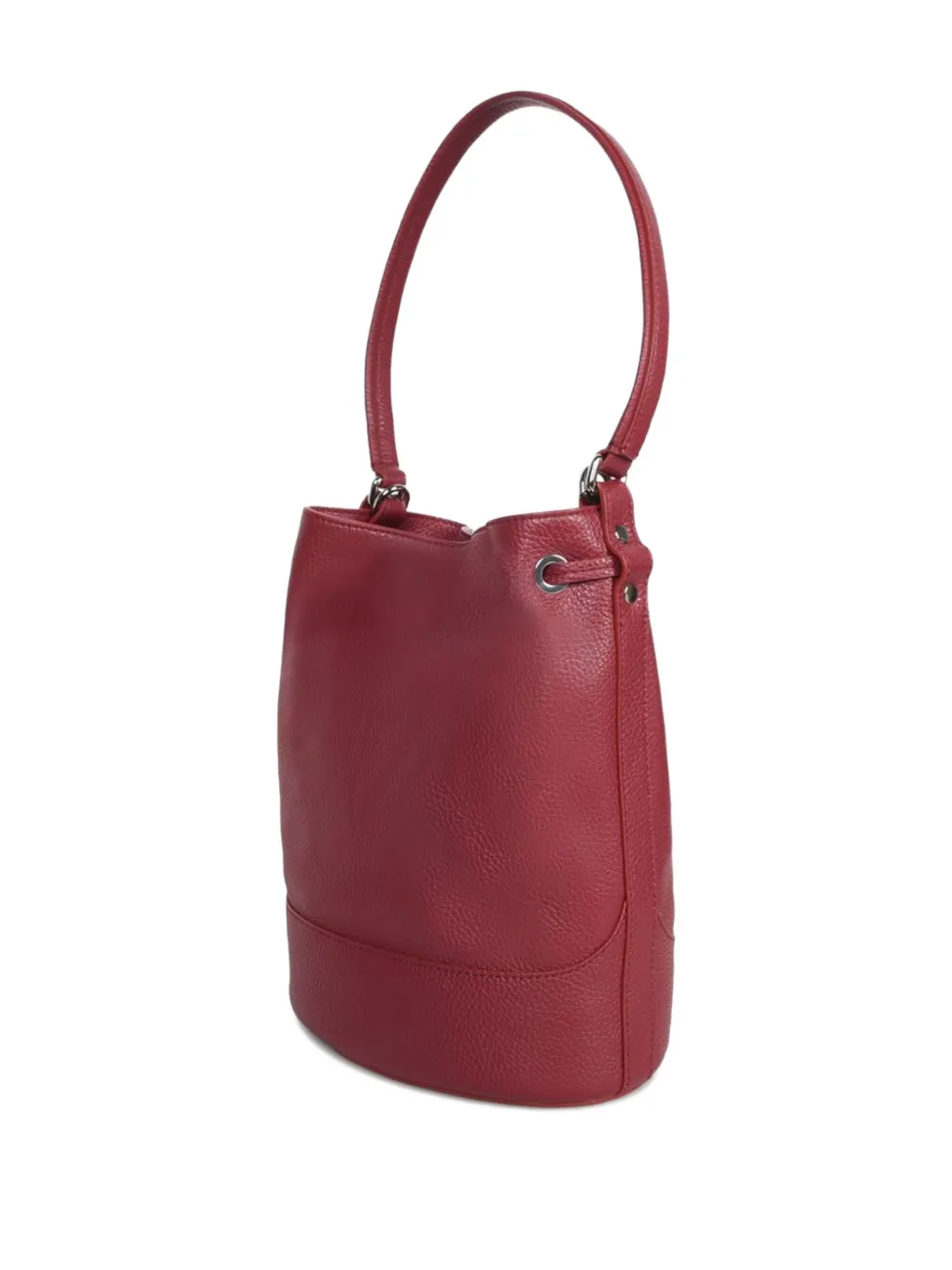 Zanellato drawstring top handle shoulder bag - Rood