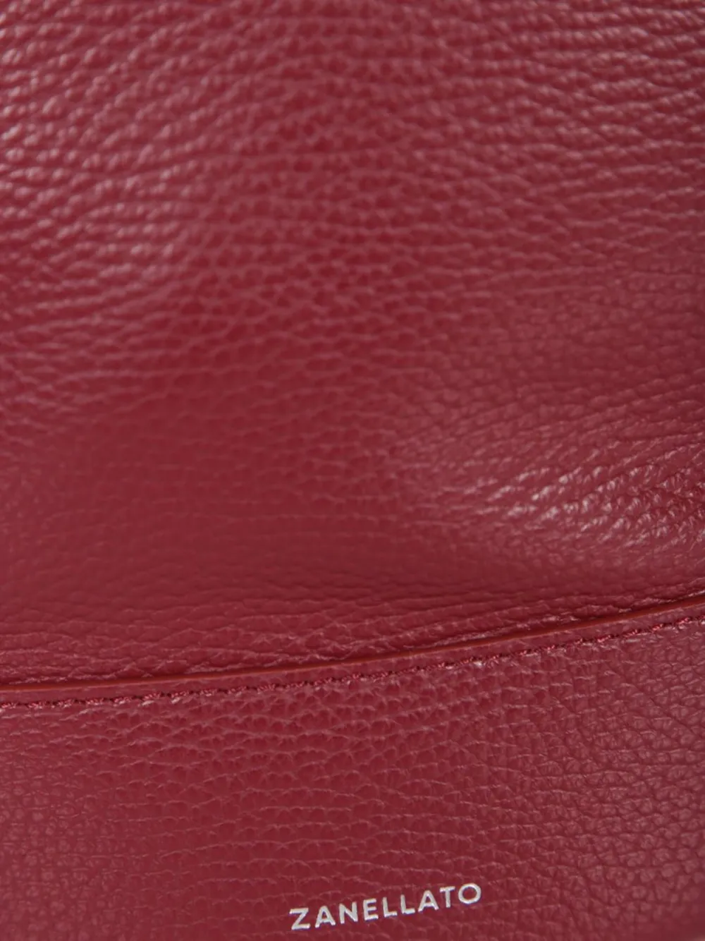 Zanellato Drawstring Top Handle Shoulder Bag In Red