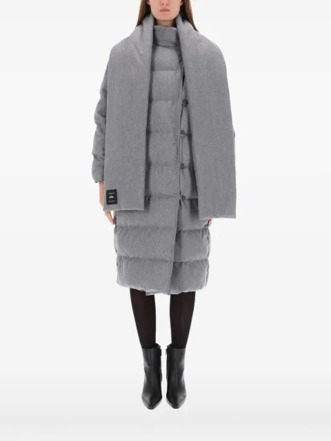 BOSS buttoned padded coat