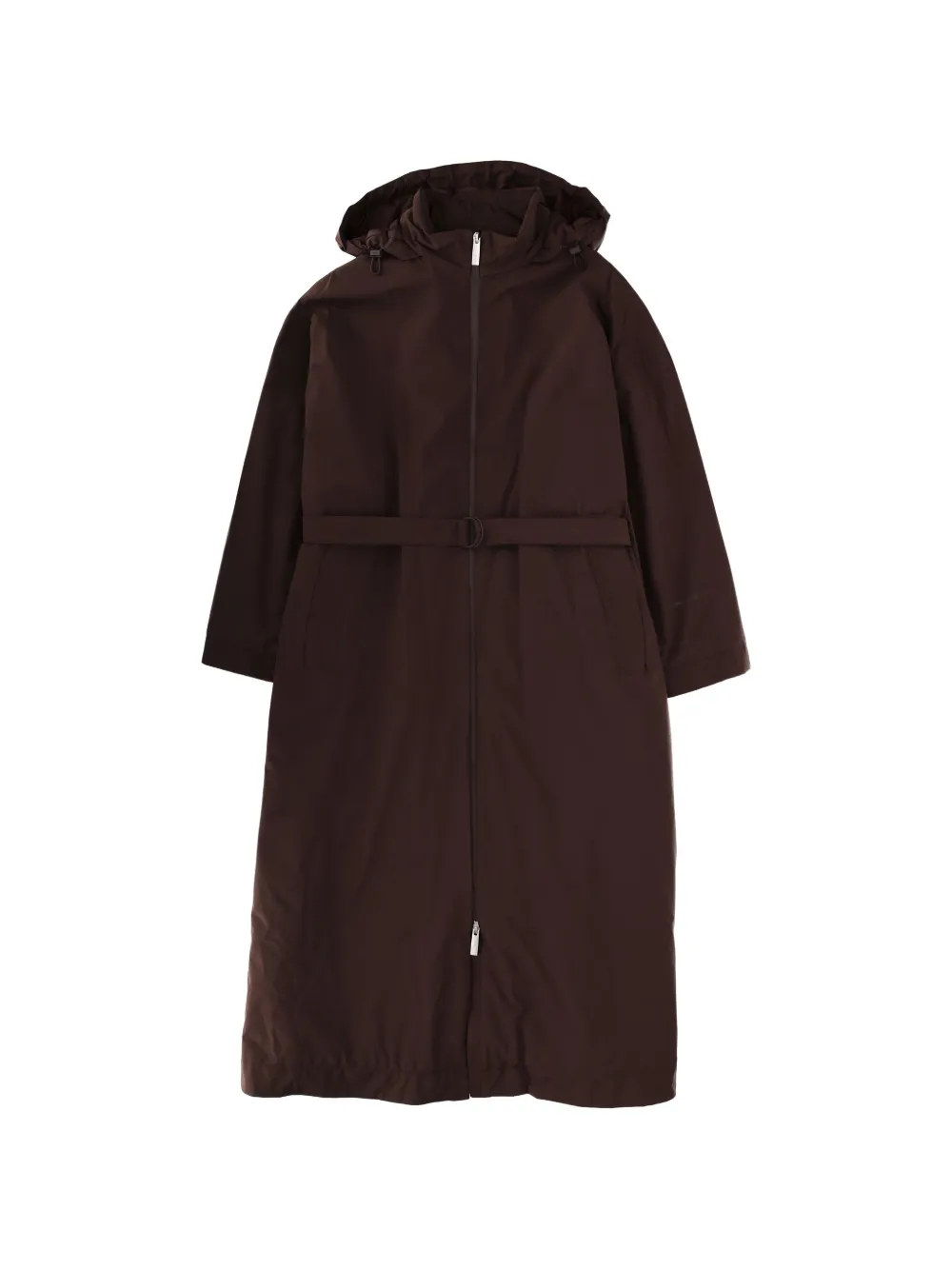 Herno Trench Laminar con cintura - Marrone