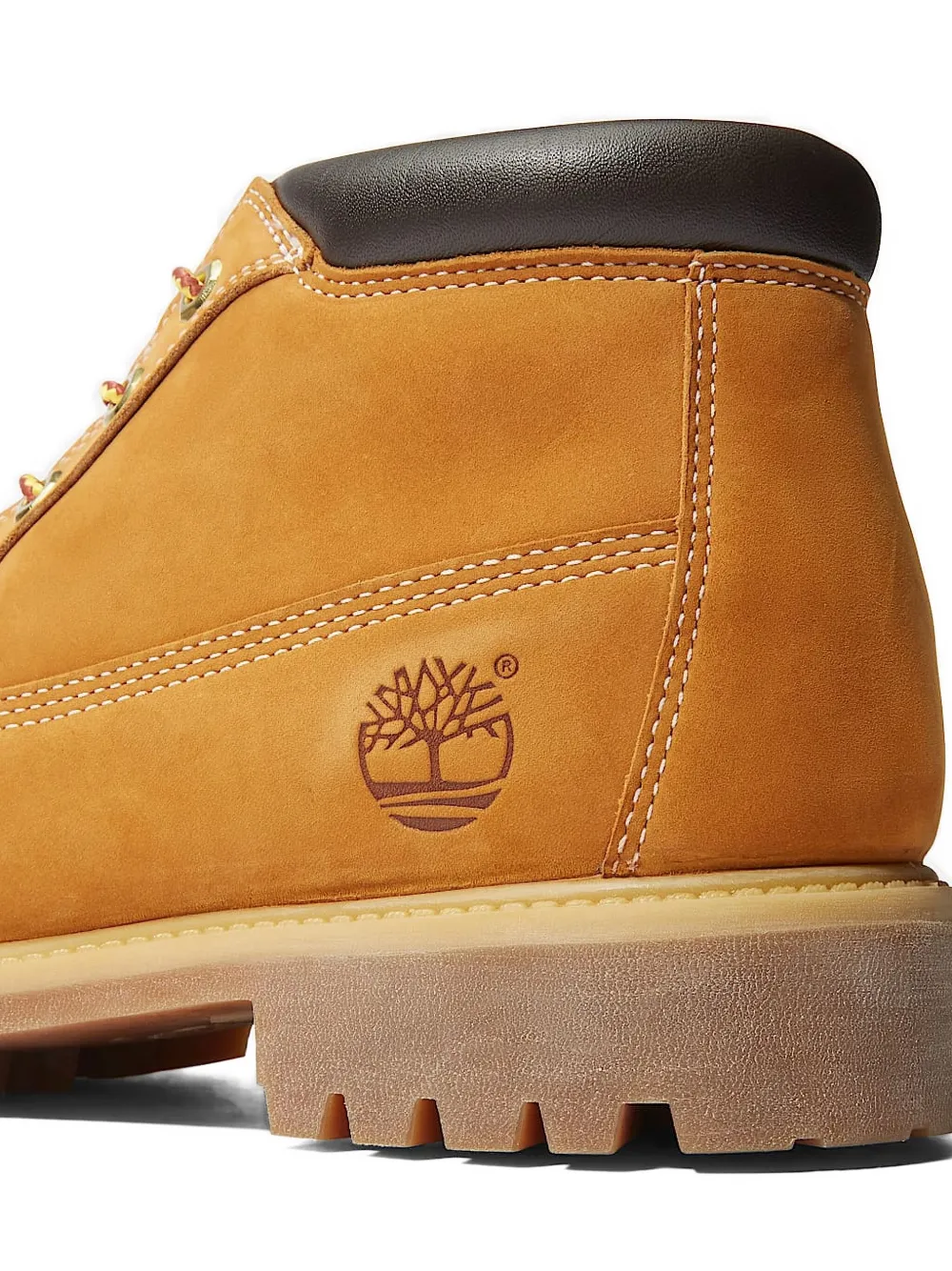 Timberland lace-up logo-detail boots Bruin